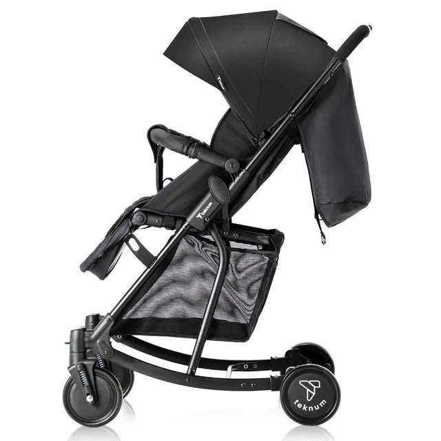 Teknum 2 In 1 Glide Stroller (Black)