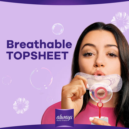 Always Liners Comfort & Protection (4x80)
