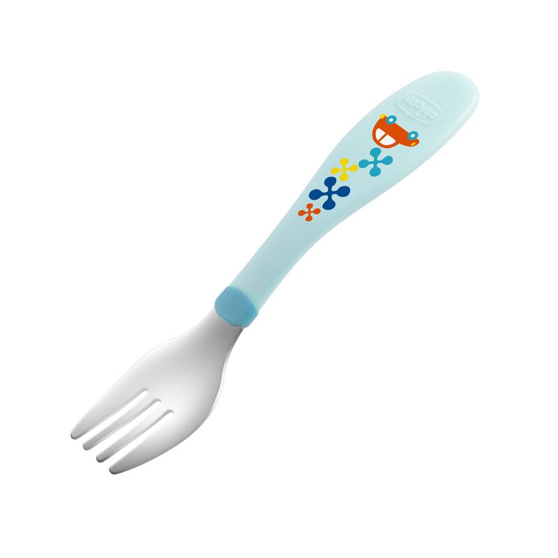 Chicco Stainless Steel Cutlery, Mix & Match, 18m+