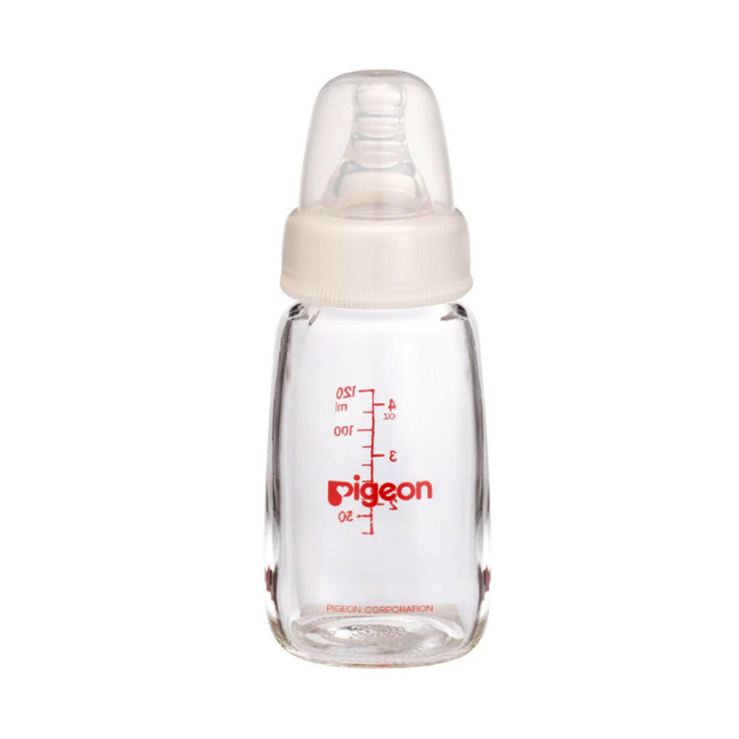 Pigeon Flexible Slim Neck Nursing Bottle Glass 120ml