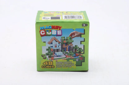 Magney Cube 48-Piece Magnetic Building Set