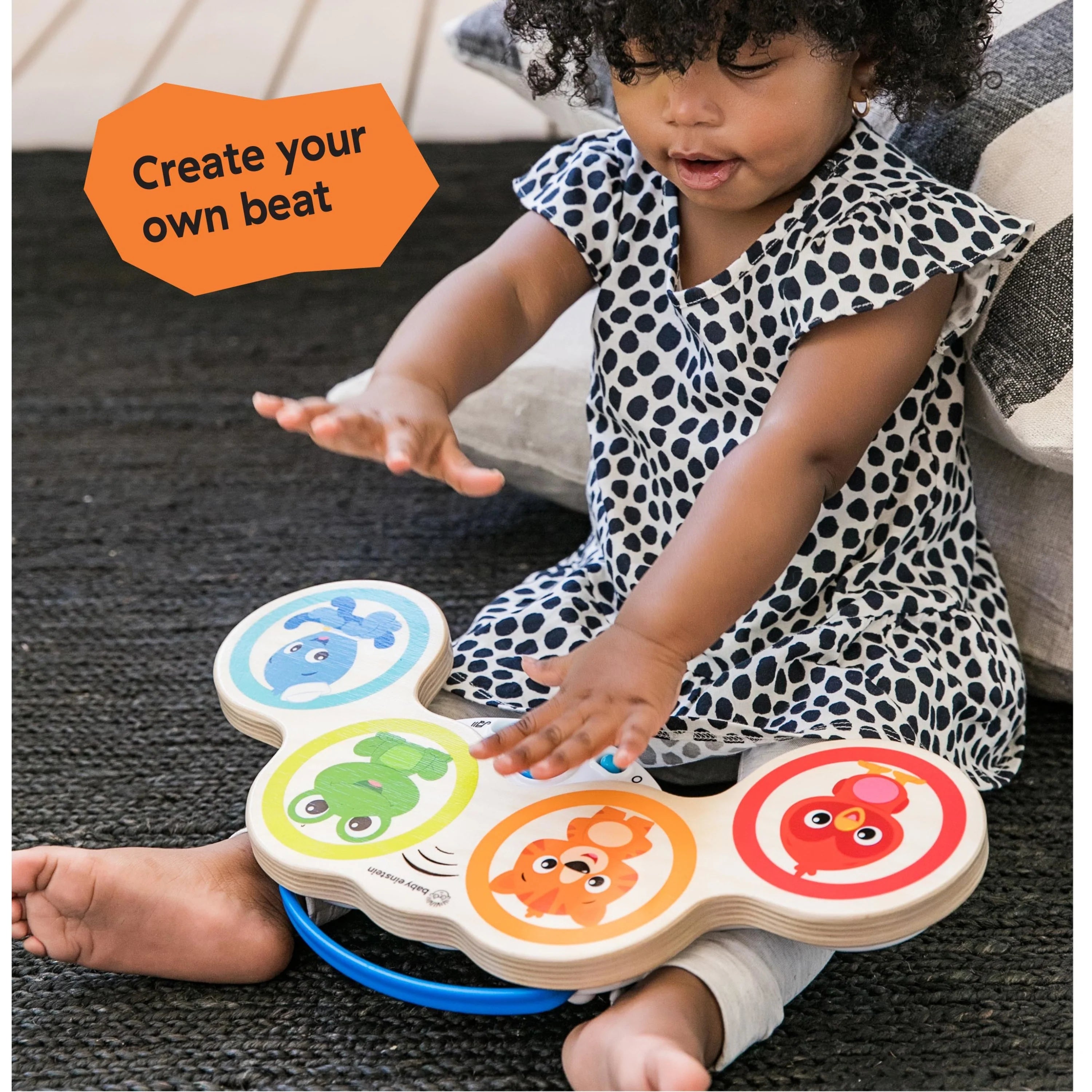 Baby Einstein Magic Touch Drums Wooden Musical Toy
