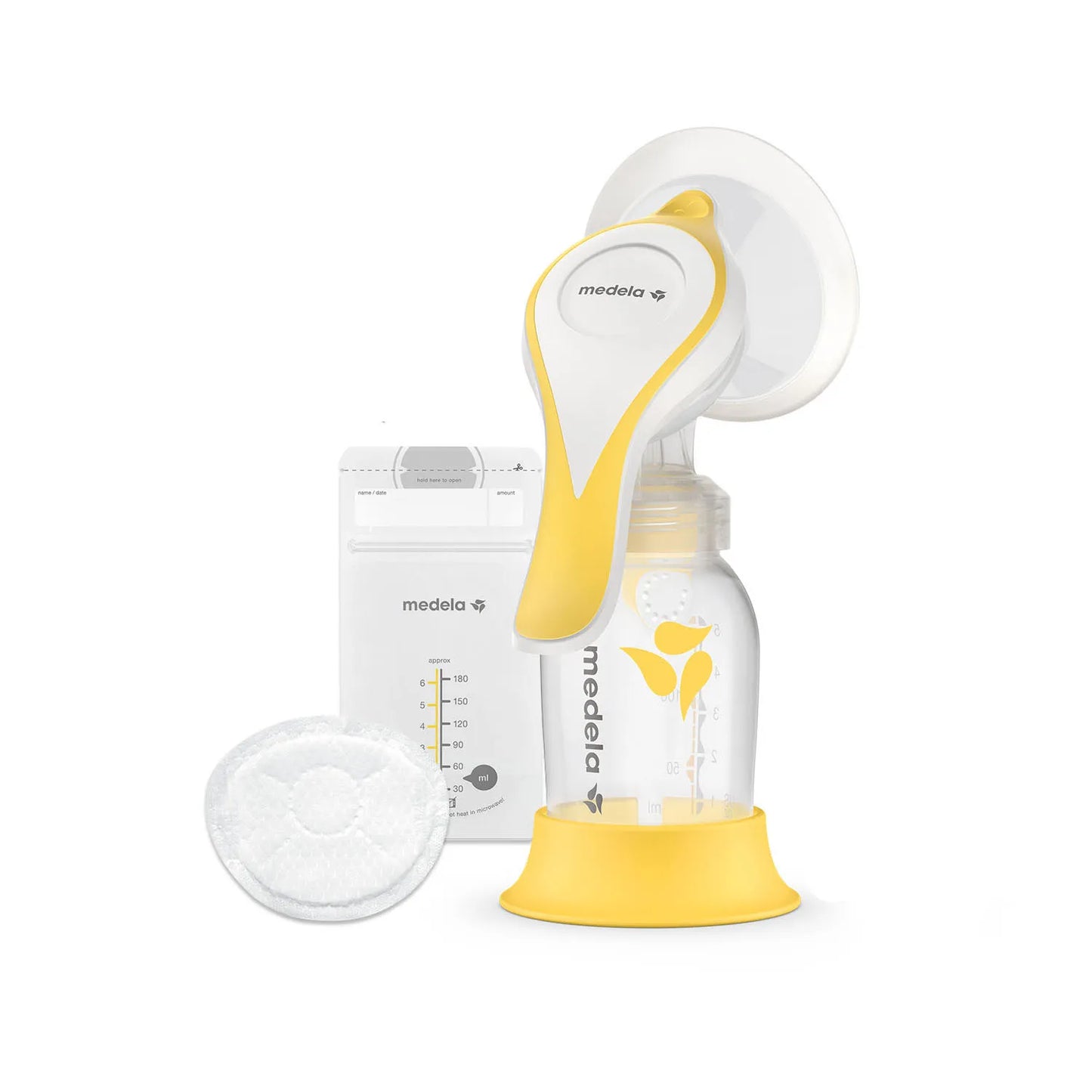 Medela Harmony Flex Manual Essential Breast Feeding Pack Bundle