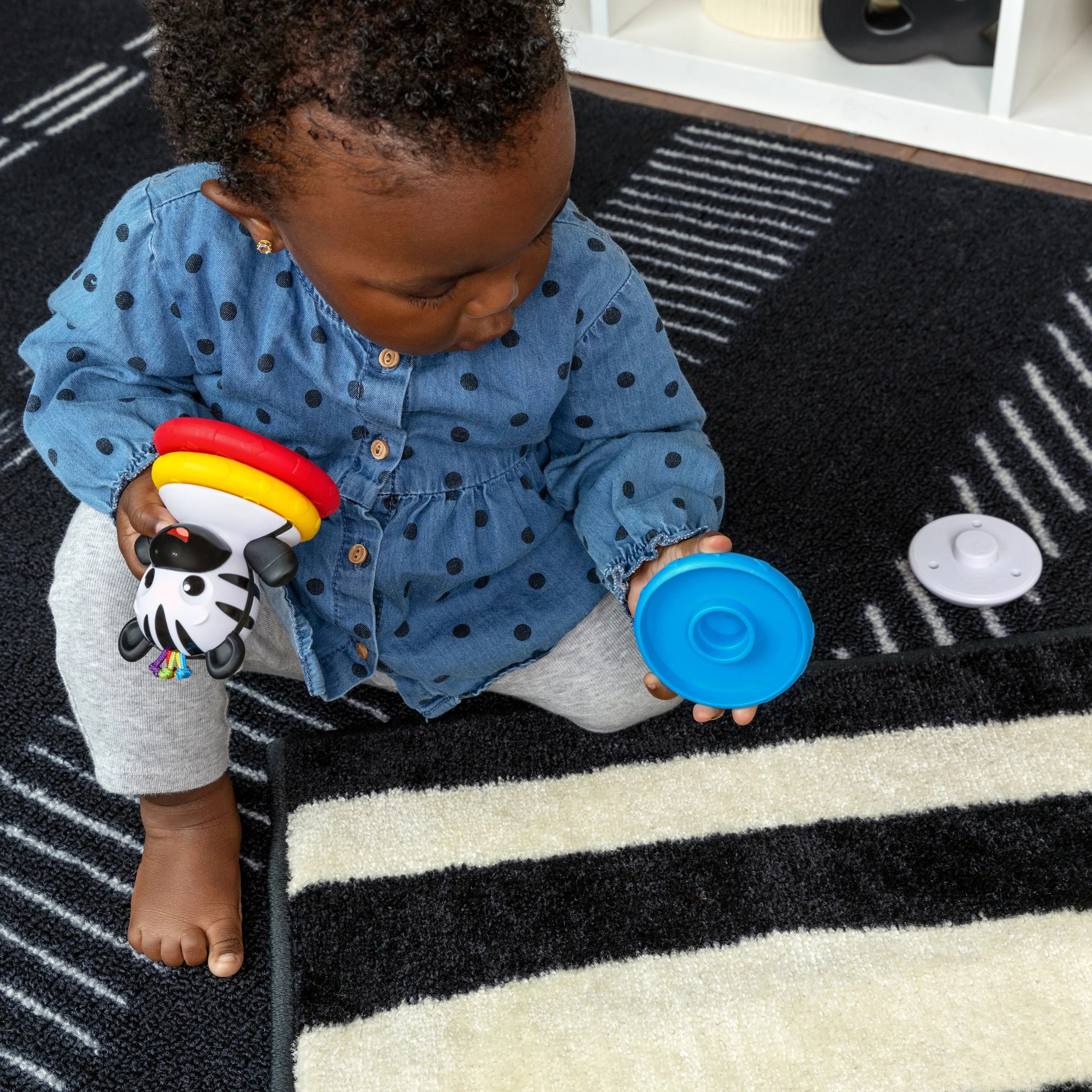 Baby Einstein Stack & Wobble Zen Teether Toy