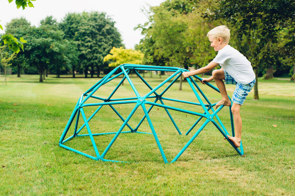 Plum - Deimos Metal Climbing Dome - Teal
