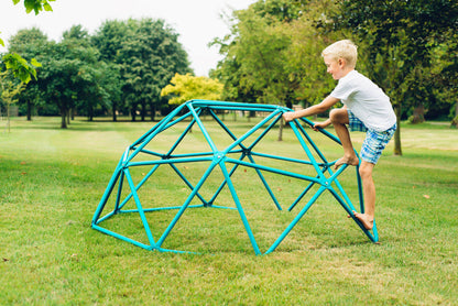 Plum - Deimos Metal Climbing Dome - Teal