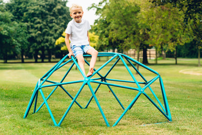 Plum - Deimos Metal Climbing Dome - Teal