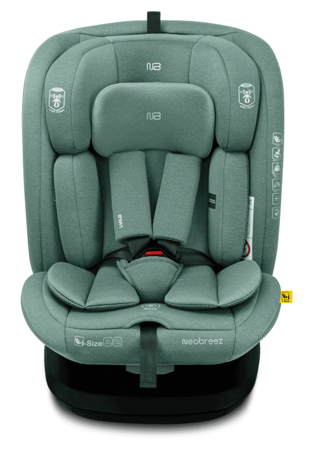نيو بريز I‑Vilo 360° ISOFIX I‑Size مقعد سيارة للأطفال الكل في واحد (أسود)