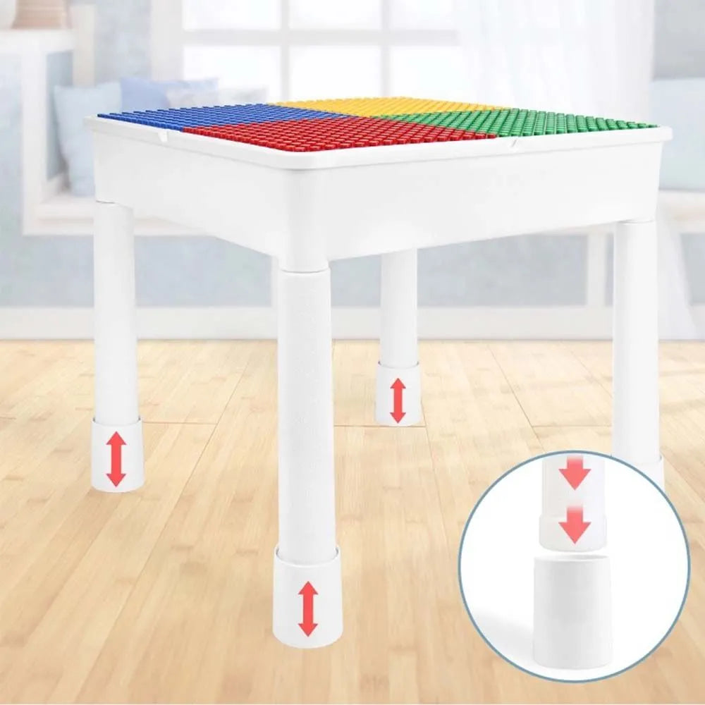 Little Story 4-In-1 Activity and Block Table With 50 Blocks (Large)