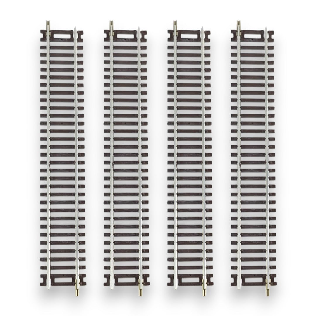 HANFIY - HO Scale Straight Railway Track G1 230mm - 4 Pieces