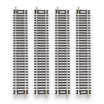 HANFIY - HO Scale Straight Railway Track G1 230mm - 4 Pieces