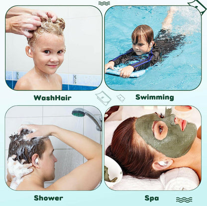 120 Pieces Ear Covers Waterproof for Baby.