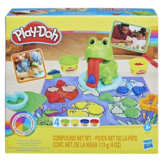 Hasbro Play-Doh Frog ‘n Colors Starter Set, Preschool Toys