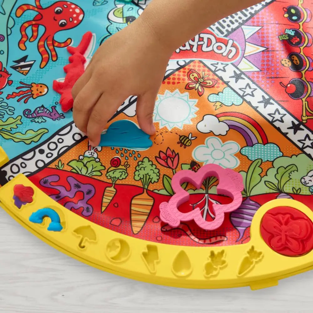 Hasbro Play Doh Fold And Go Playmat