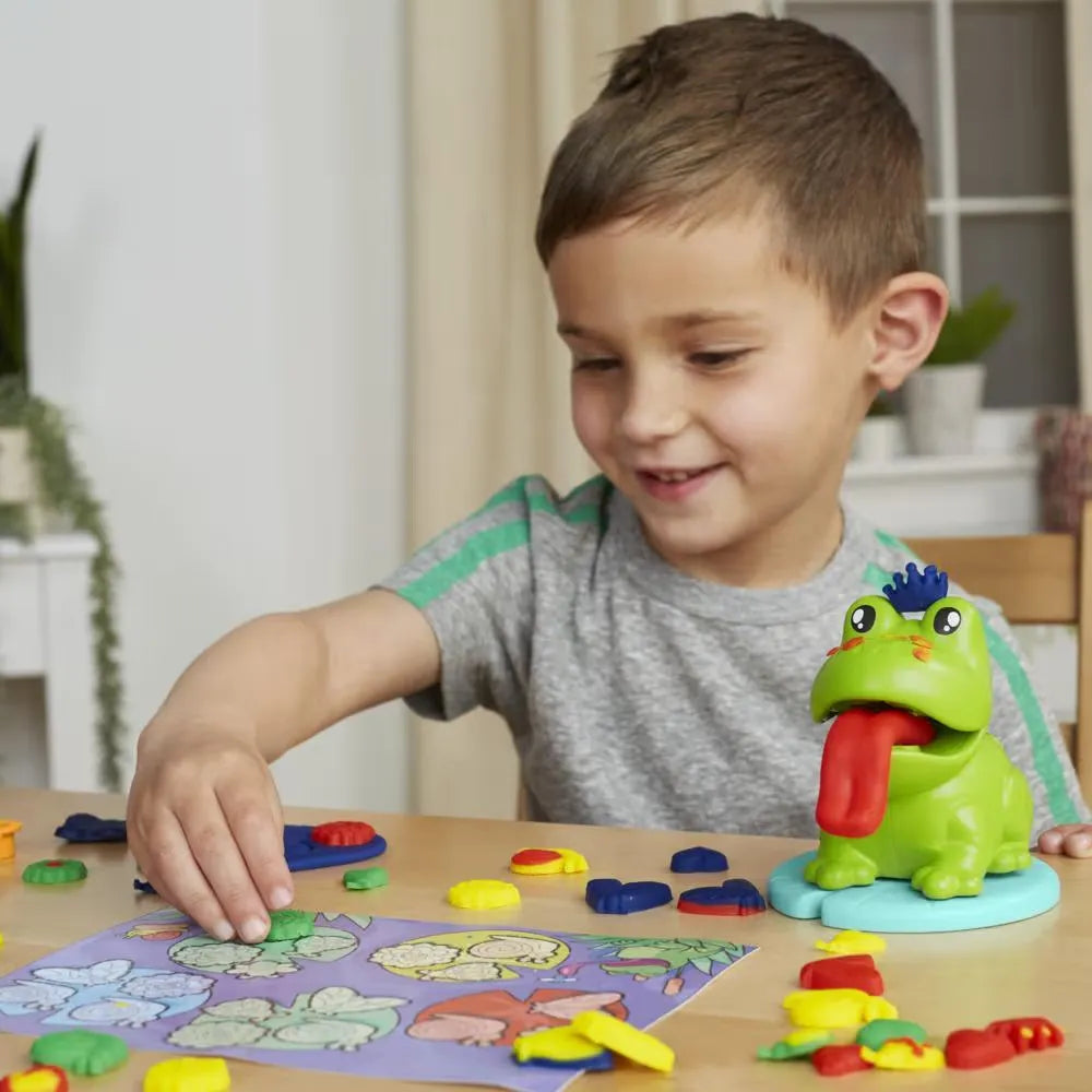 Hasbro Play-Doh Frog ‘n Colors Starter Set, Preschool Toys