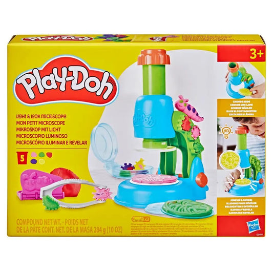 Hasbro Play Doh Light & Look Microscope