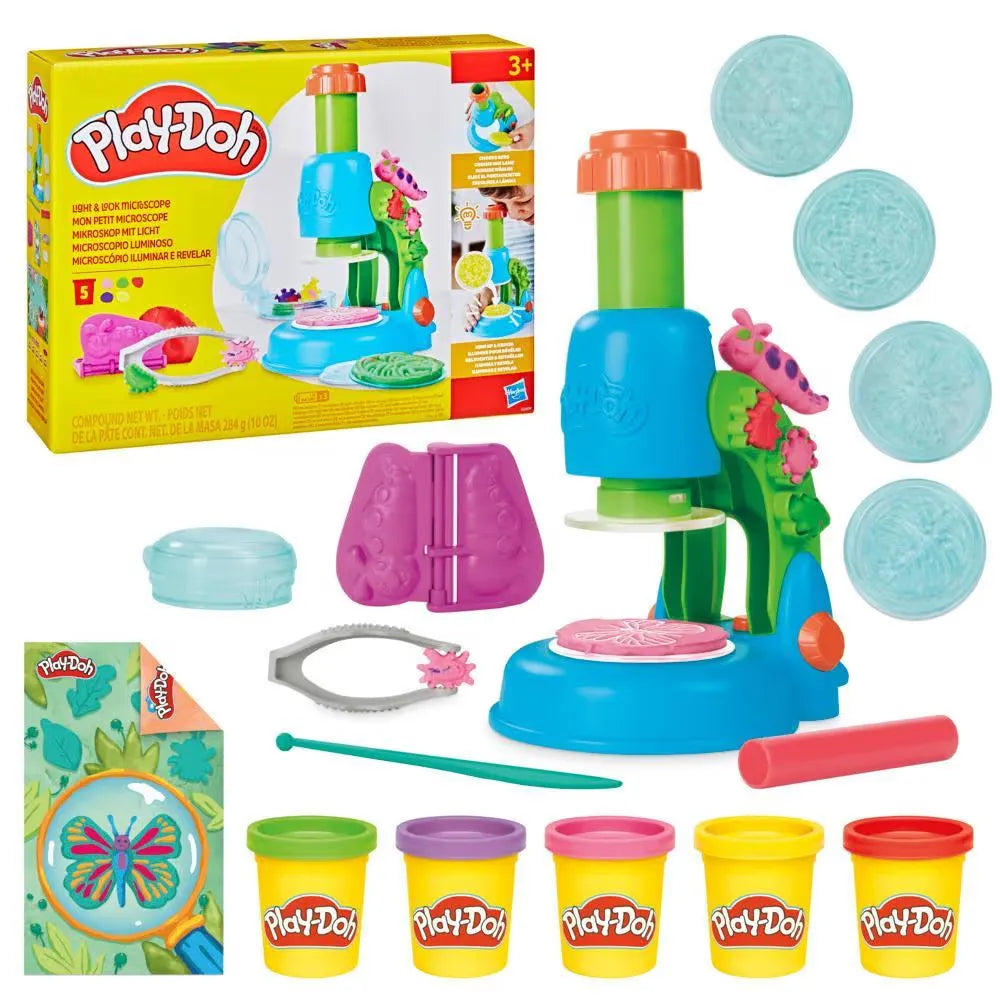 Hasbro Play Doh Light & Look Microscope