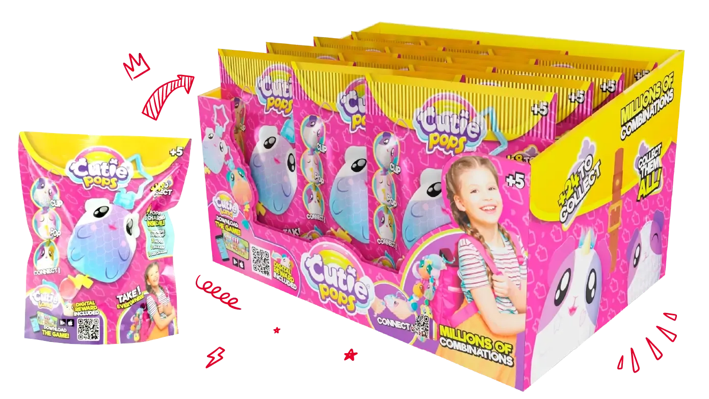 Eolo Cutie Pops Display (12 Pcs)