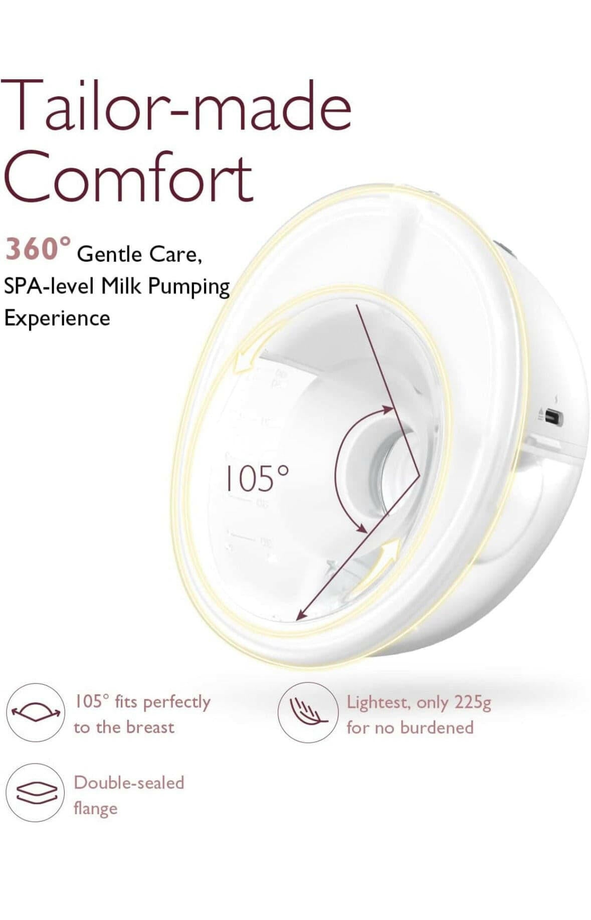 Momcozy M5 Wearable Breast Pump.