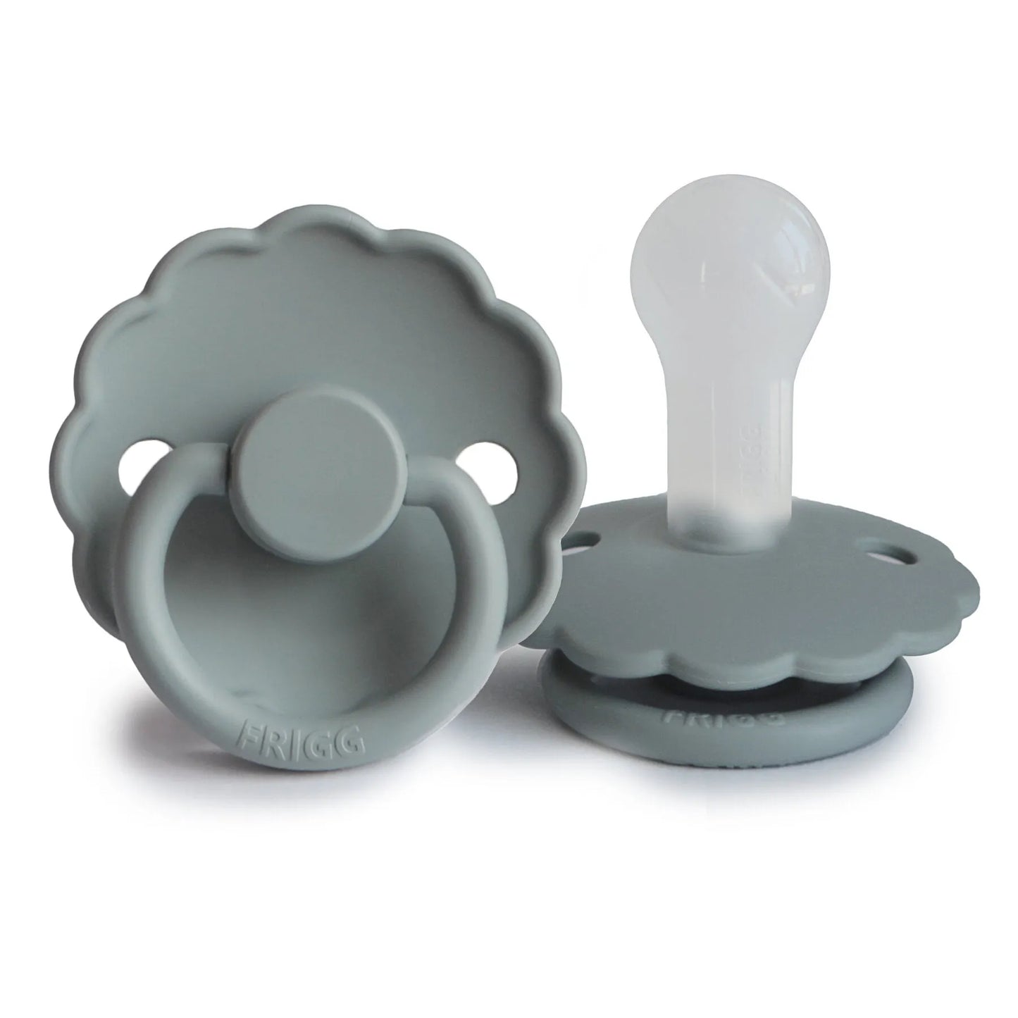 FRIGG Daisy Silicon Baby Pacifier Size 2 Night (6-18Months 1 Pack)