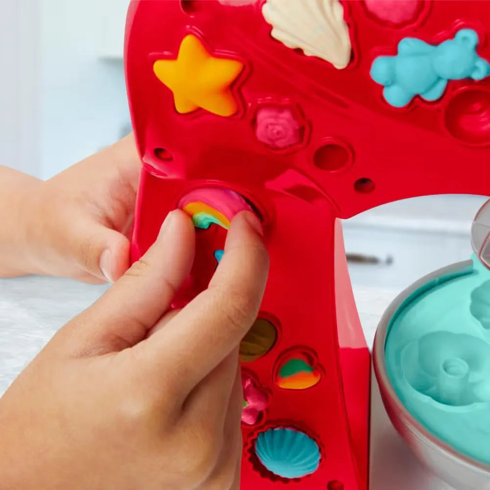 Hasbro Play Doh Kitchen Creations Magical Mixer Playset, Toy Mixer with Play Kitchen Accessories