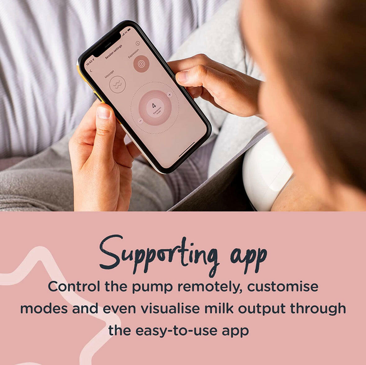 Tommee Tippee Double Breast Pump - Wearable.