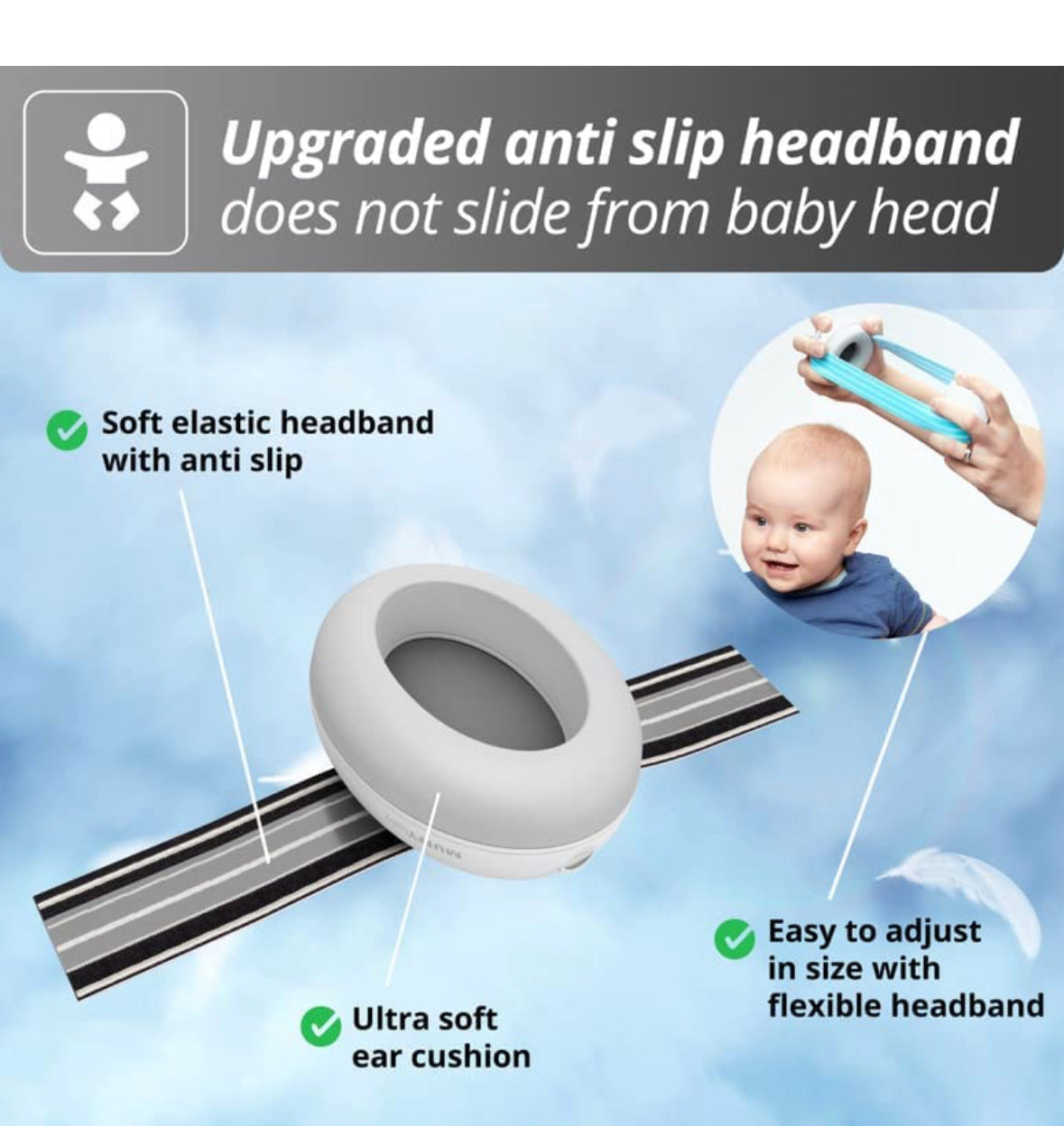 Alpine Muffy Baby Ear Protection for Babies and Toddlers up to 36 Months.