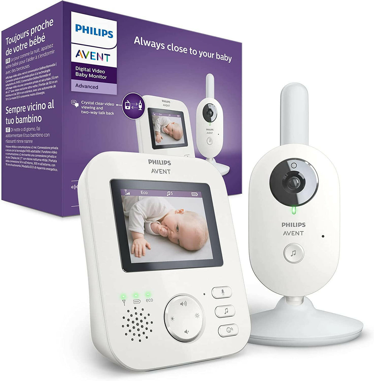 philips avent camera monitor