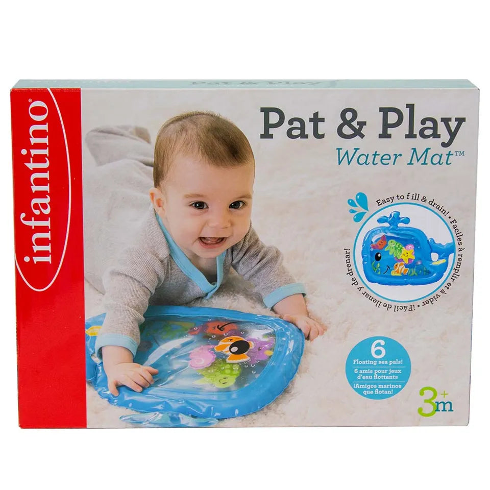 Infantino Sensory - Pat and Play Water Mat - Whale.