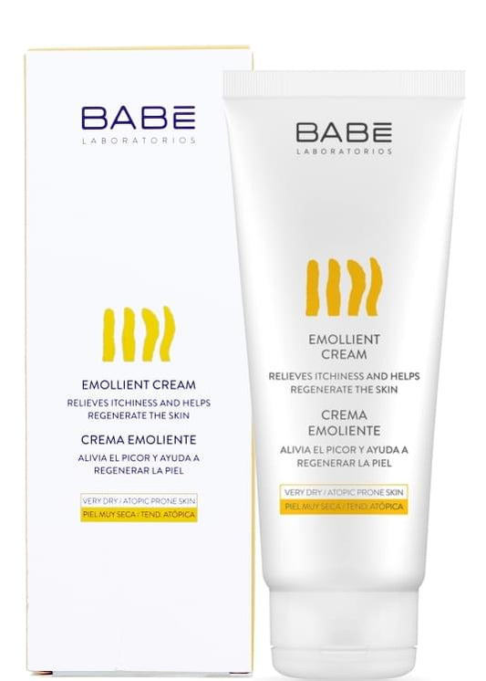 Babe Emollient Cream Intense Hydration With Omega 3, 6, 9 & Shea Butter (200ml).
