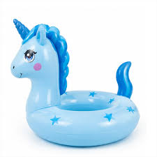 JILONG - Unicorn Inflatable Swim Ring Blue