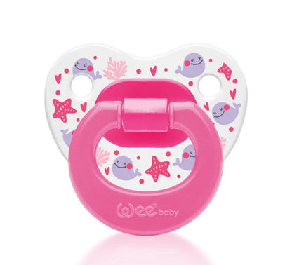 Wee Baby Patterned Body Orthodontic Soother (0-6m).