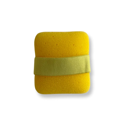 Robins Bath Sponge with Rubber (Yellow)