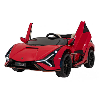 Rayfun Lamborghini Sian License (Red)