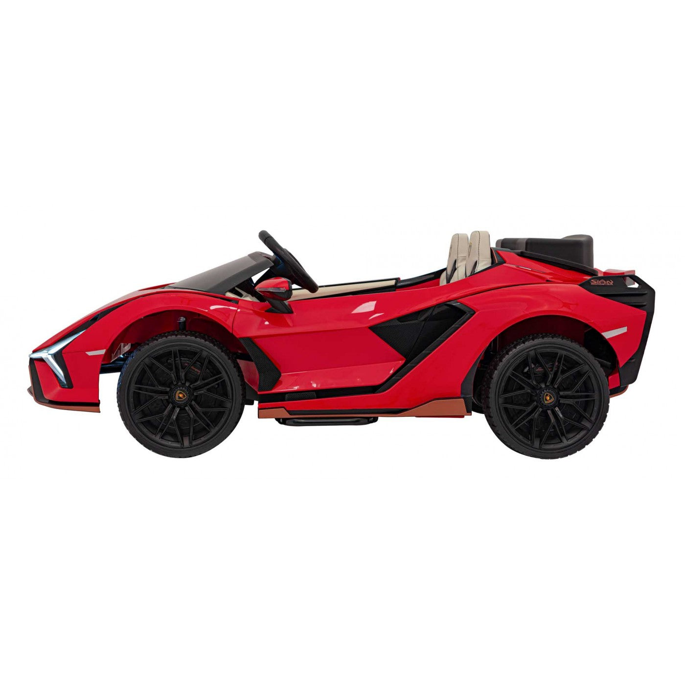 Rayfun Lamborghini Sian License (Red)