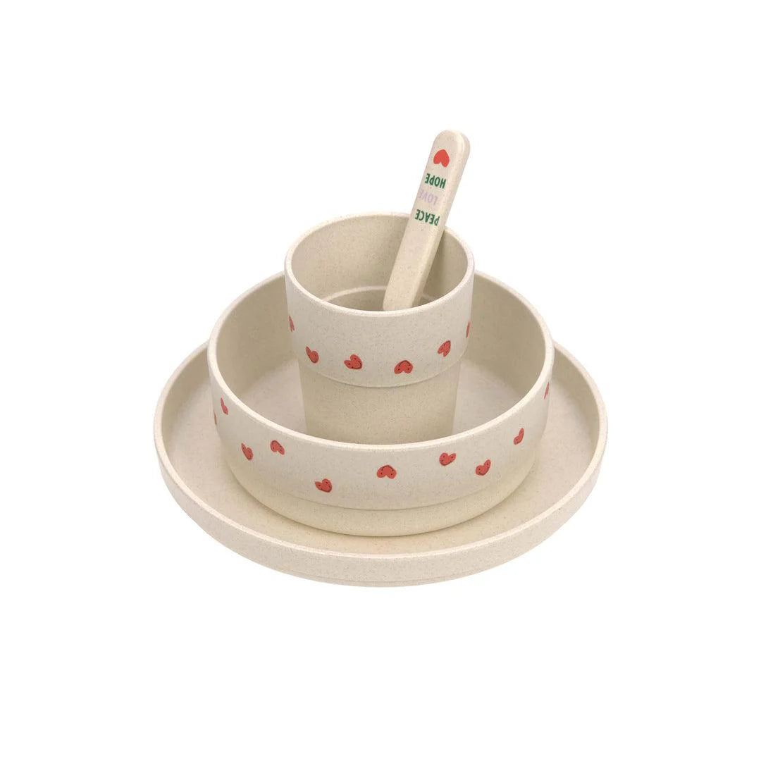 Lässig Dish Set PP/Cellulose Happy Rascals