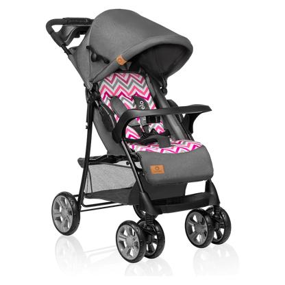 Lionelo Emma Plus Stroller (Pink Scandi)