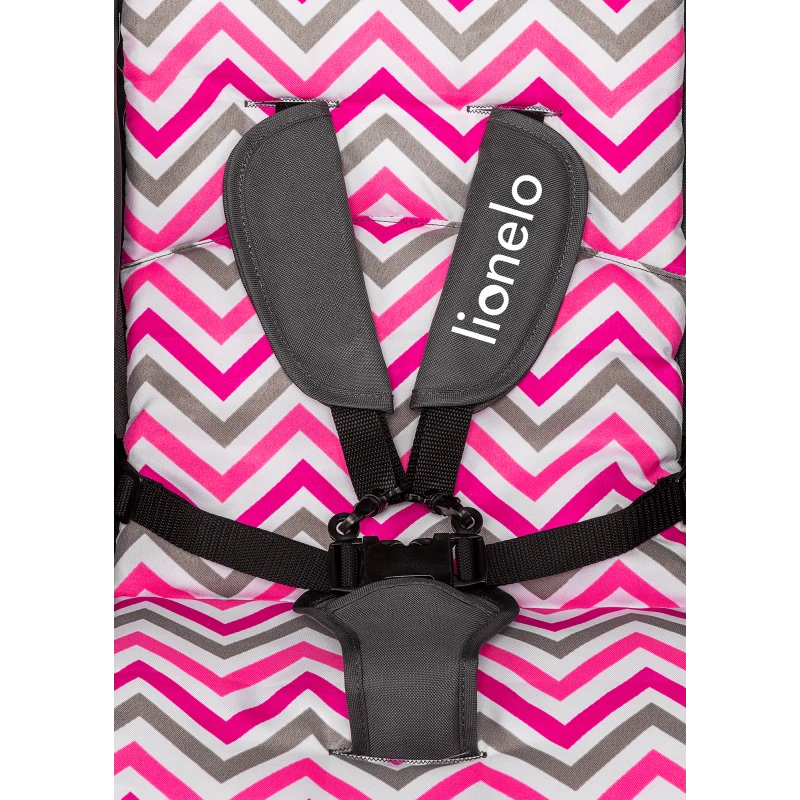 Lionelo Emma Plus Stroller (Pink Scandi)