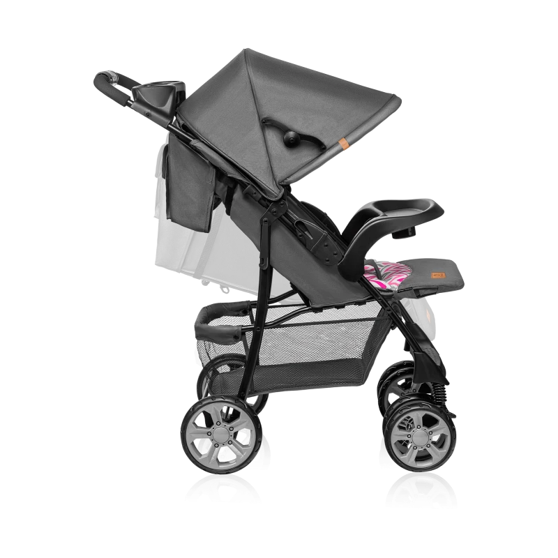 Lionelo Emma Plus Stroller (Pink Scandi)