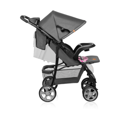 Lionelo Emma Plus Stroller (Pink Scandi)