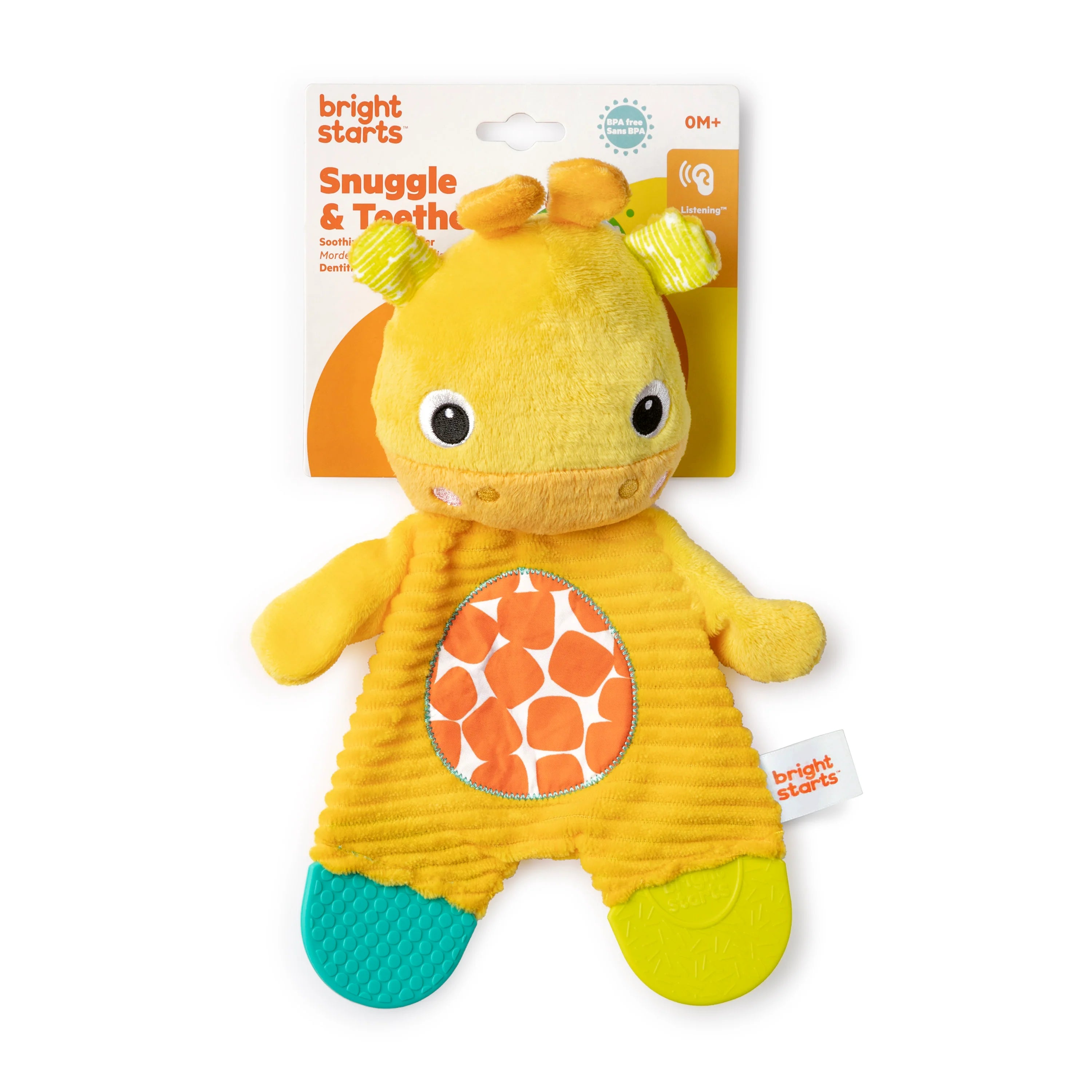 Bright Starts Snuggle & Teether Plush Peg