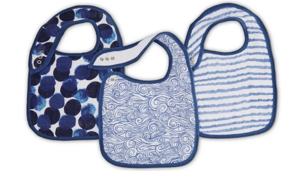 Aden & Anais Snap Bib - Pack of 3