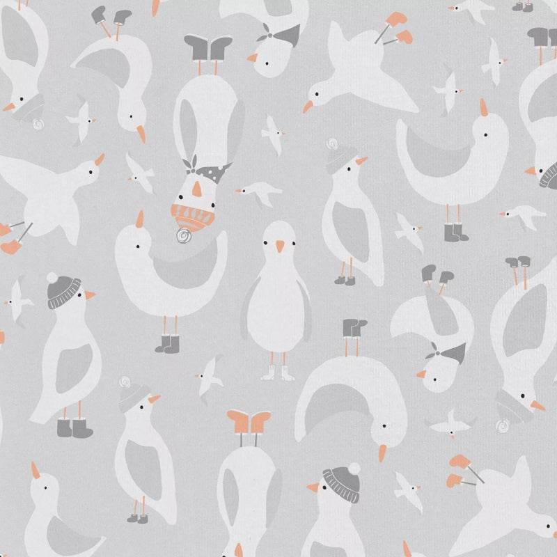 Love To Dream Organic Cotton Sleep Suit TOG 0.2 - Stage 3 (12-24 Months, Seagulls Grey)