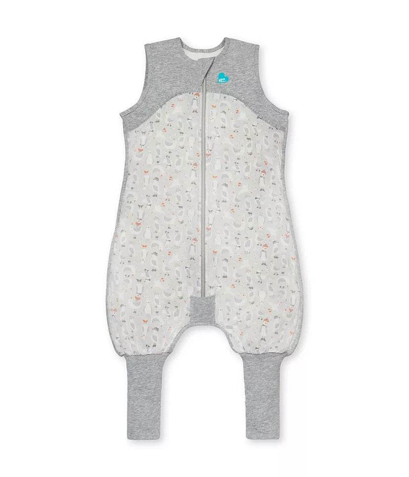 Love To Dream Organic Cotton Sleep Suit TOG 0.2 - Stage 3 (12-24 Months, Seagulls Grey)