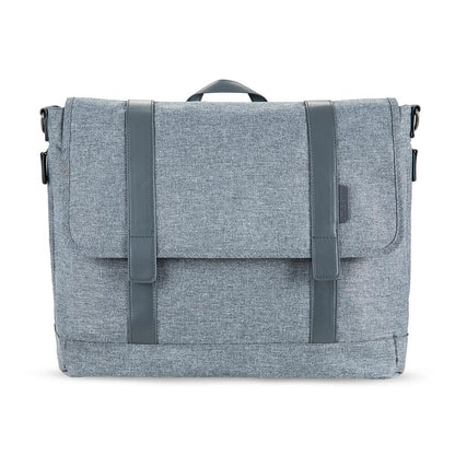 Little Story Dad's Diaper Bag With Changing Mat & Stroller Straps (Grey)