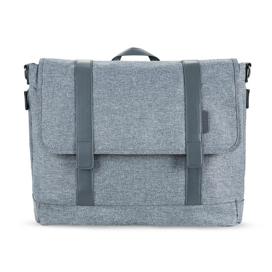 Little Story Dad's Diaper Bag With Changing Mat & Stroller Straps (Grey)