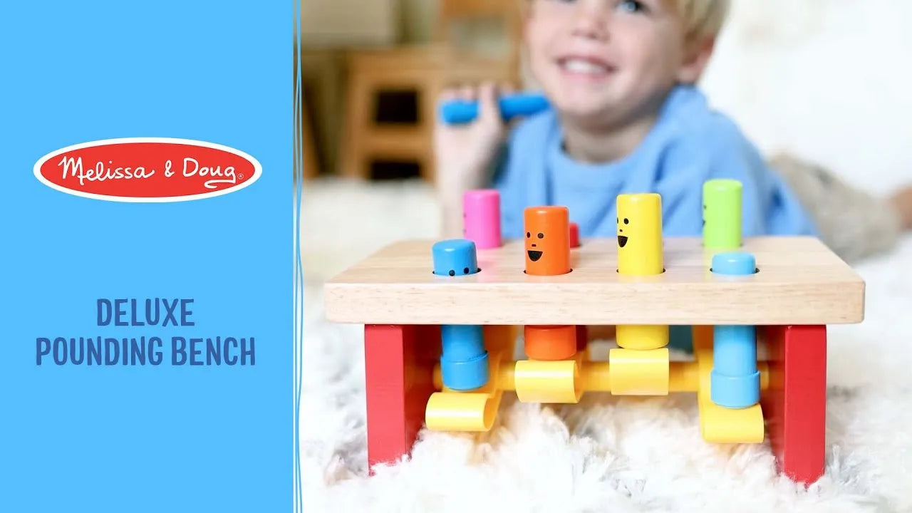 لعبة مقعد ومطرقة ديلوكس من Melissa & Doug