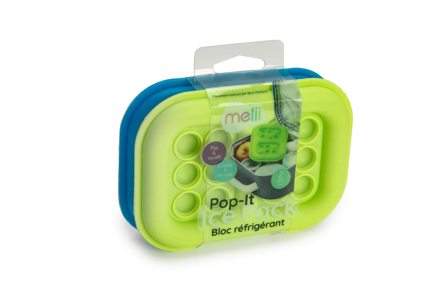 Melii Silicone Pop It Ice Pack - Pack of 2