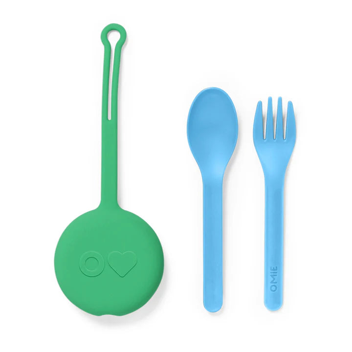 Omie Utensil Set: Spoon and Fork for Kids