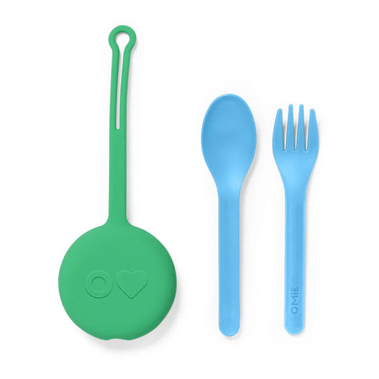 Omie Utensil Set: Spoon and Fork for Kids